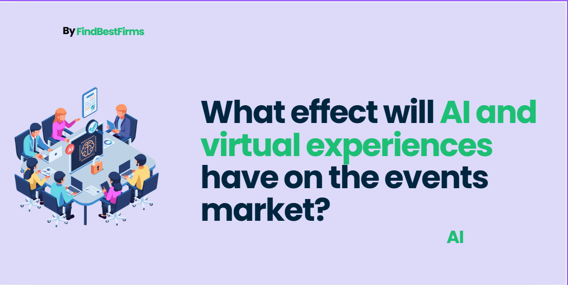 What effect will AI and virtual experiences have on the events market?